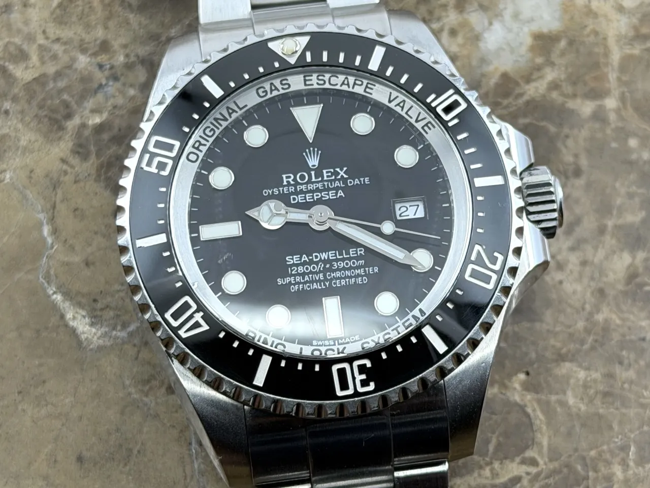 Rolex DeepSea Sea-Dweller Ceramic with Black Dial 44mm Box Papers 116660