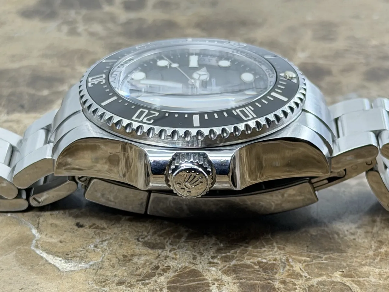 Rolex DeepSea Sea-Dweller Ceramic with Black Dial 44mm Box Papers 116660