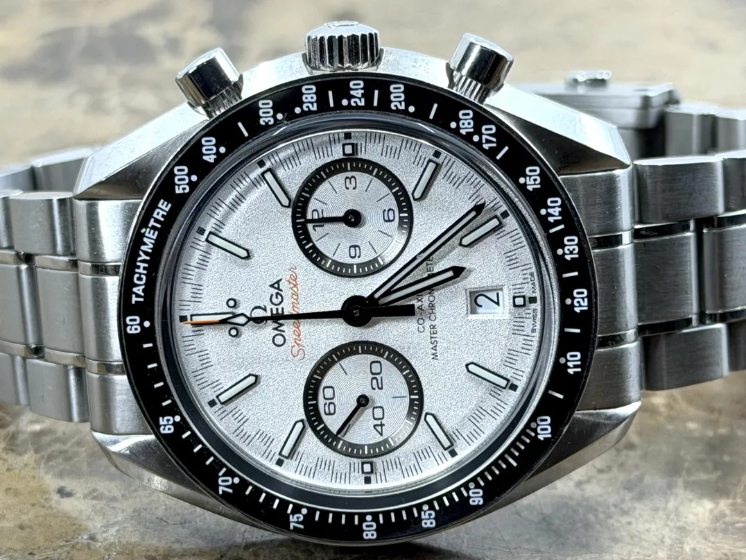 OMEGA Speedmaster RACING CHRONOGRAPH White / Black 44.25mm Automatic Box Booklet 329.30.44.51.04.001
