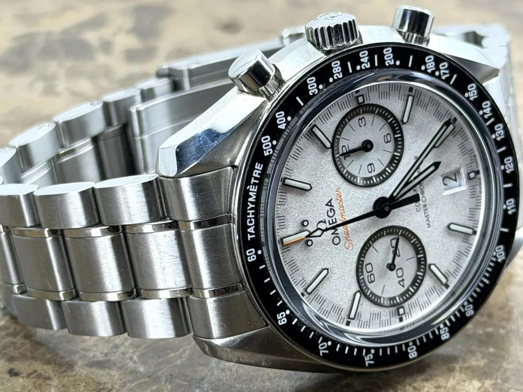 OMEGA Speedmaster RACING CHRONOGRAPH White / Black 44.25mm Automatic Box Booklet 329.30.44.51.04.001