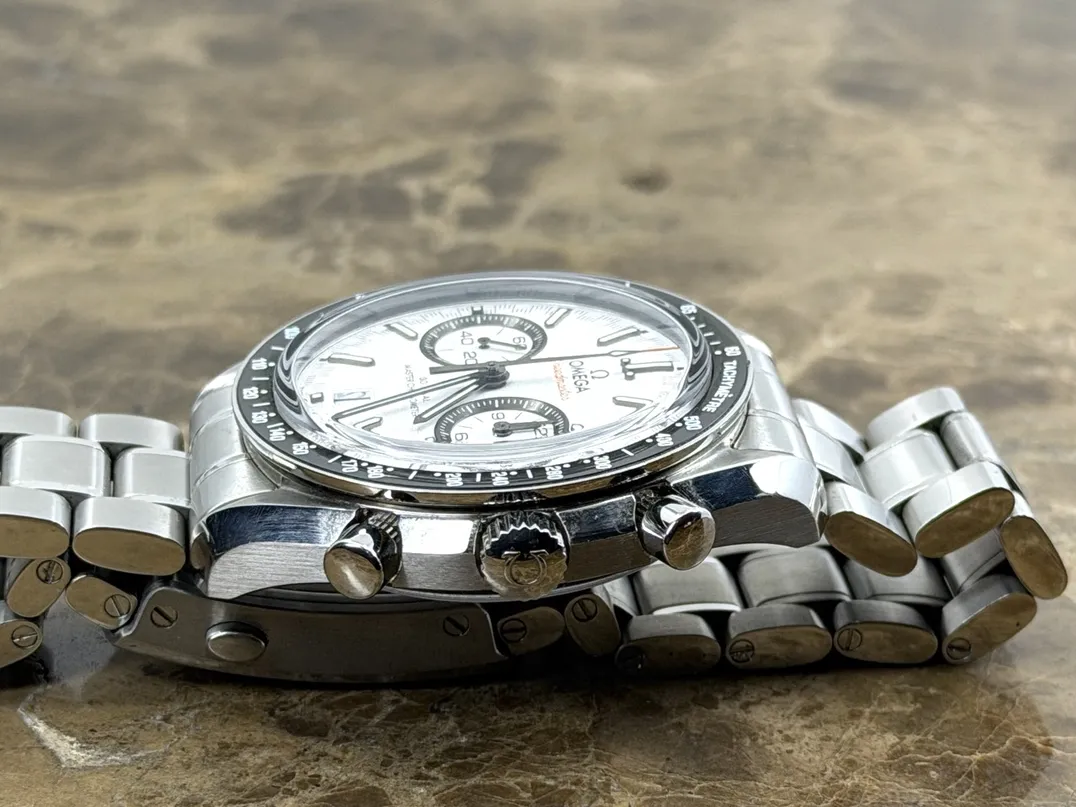 OMEGA Speedmaster RACING CHRONOGRAPH White / Black 44.25mm Automatic Box Booklet 329.30.44.51.04.001